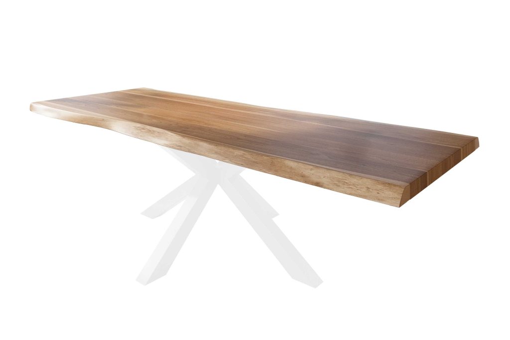 SAM_NEU-Esszimmer-Baumkante-Tische-Titan-Natur-Spider-WeiC39F-260×110-ML_Titan_260_natur_Spider_weiC39F_01