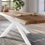 SAM_NEU-Esszimmer-Baumkante-Tische-Titan-Natur-Spider-WeiC39F-300×110-ML_Titan_300_natur_Spider_weiC39F_04