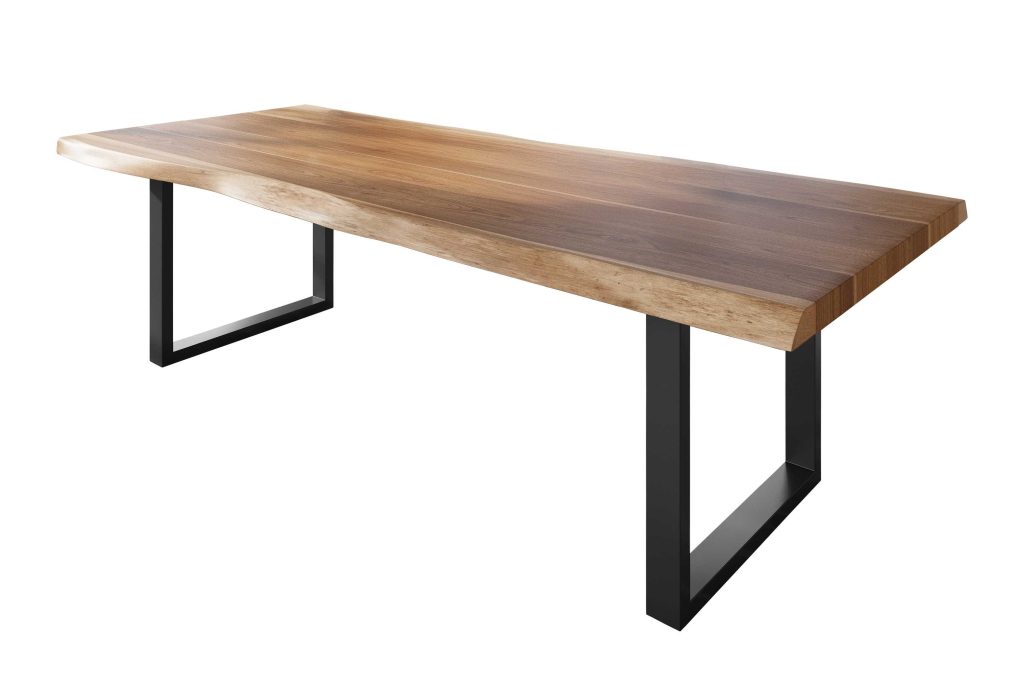 SAM_NEU-Esszimmer-Baumkante-Tische-Titan-Natur-U-Gestell-Schwarz-280×120-ML_Titan_280x120_natur_U_schwarz_01