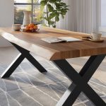 SAM_NEU-Esszimmer-Baumkante-Tische-Titan-Natur-X-Gestell-Schwarz-200×110-ML_Titan_200_natur_X_schwarz_04