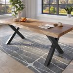 SAM_NEU-Esszimmer-Baumkante-Tische-Titan-Natur-X-Gestell-Schwarz-220×110-ML_Titan_220_natur_X_schwarz_02