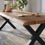 SAM_NEU-Esszimmer-Baumkante-Tische-Titan-Natur-X-Gestell-Schwarz-260×120-ML_Titan_260_natur_X_schwarz_04