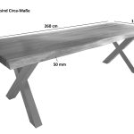 SAM_NEU-Esszimmer-Baumkante-Tische-Titan-Natur-X-Gestell-Silber-260×110-ML_Titan_260_natur_X_silber_05