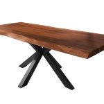 SAM_NEU-Esszimmer-Baumkante-Tische-Titan-Nuss-Spider-Schwarz-240×120-ML_Titan_240_nuss_Spider_schwarz_01