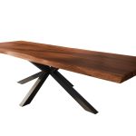 SAM_NEU-Esszimmer-Baumkante-Tische-Titan-Nuss-Spider-Schwarz-350×120-ML_Titan_350_nuss_Spider_schwarz_01