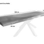 SAM_NEU-Esszimmer-Baumkante-Tische-Titan-Nuss-Spider-Silber-260×110-ML_Titan_260_nuss_Spider_silber_05