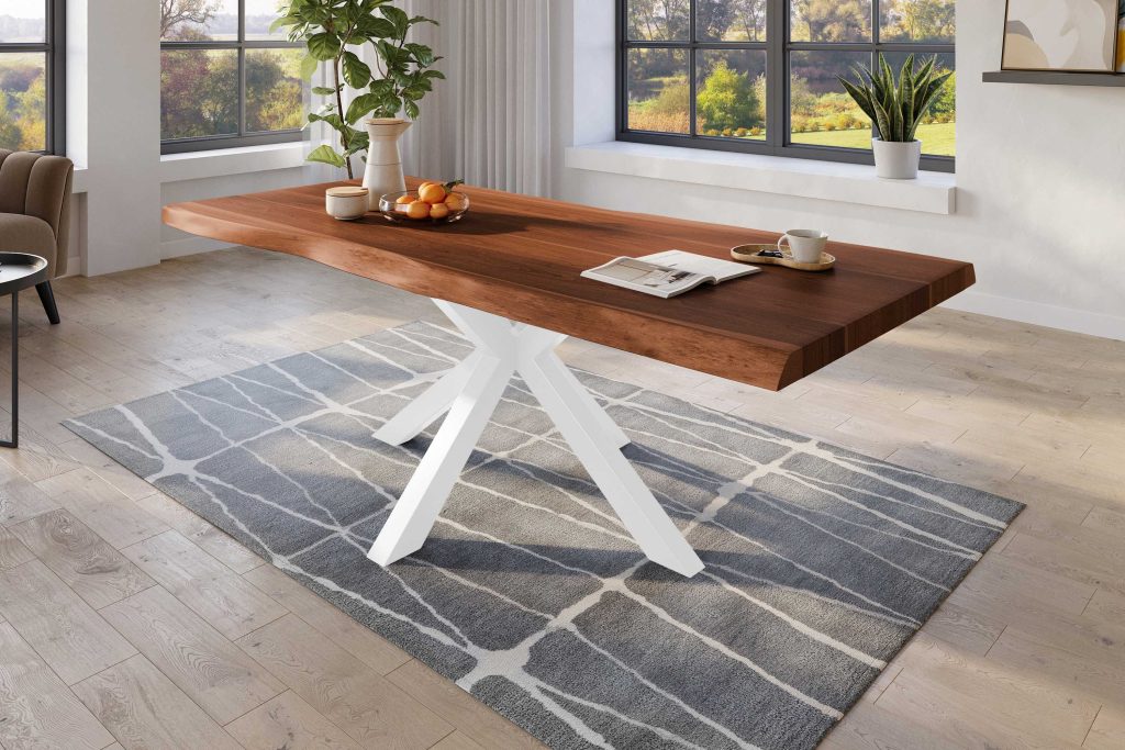 SAM_NEU-Esszimmer-Baumkante-Tische-Titan-Nuss-Spider-WeiC39F-240×110-ML_Titan_240_nuss_Spider_weiC39F_02