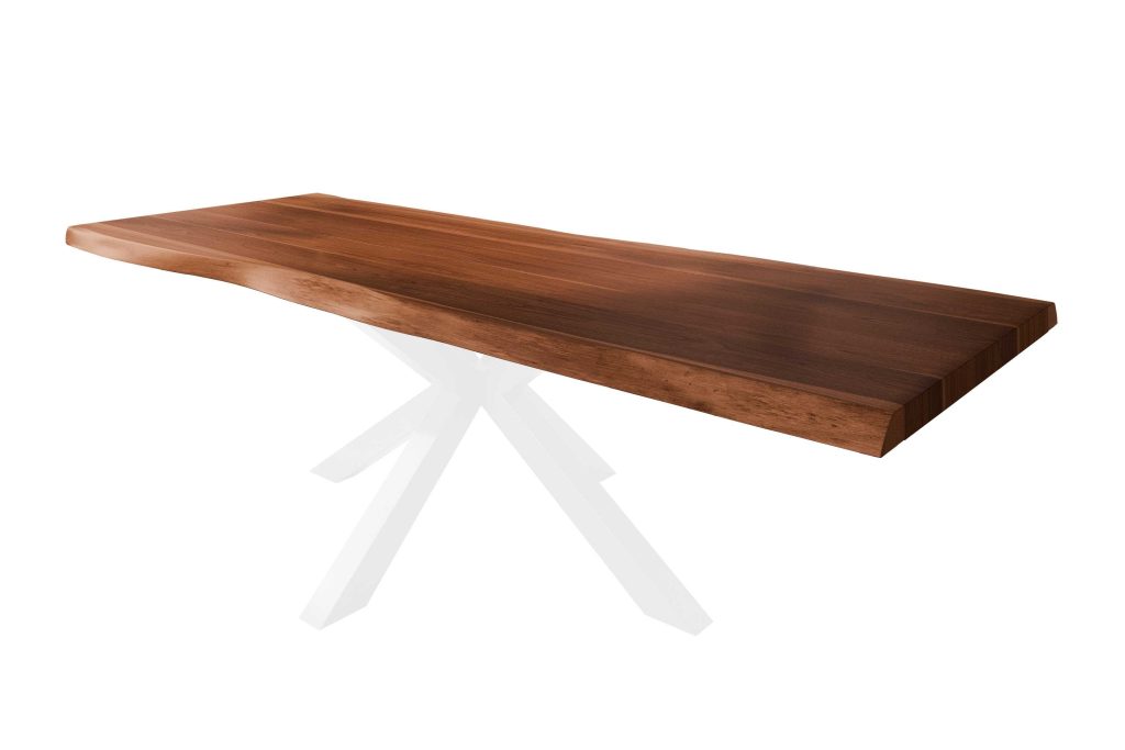 SAM_NEU-Esszimmer-Baumkante-Tische-Titan-Nuss-Spider-WeiC39F-260×110-ML_Titan_260_nuss_Spider_weiC39F_01
