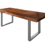 SAM_NEU-Esszimmer-Baumkante-Tische-Titan-Nuss-U-Gestell-Silber-240×120-ML_Titan_240_nuss_U_silber_01