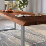 SAM_NEU-Esszimmer-Baumkante-Tische-Titan-Nuss-U-Gestell-Silber-260×120-ML_Titan_260_nuss_U_silber_04
