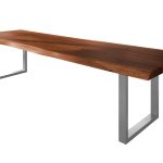 SAM_NEU-Esszimmer-Baumkante-Tische-Titan-Nuss-U-Gestell-Silber-320×120-ML_Titan_320_nuss_U_silber_01