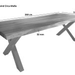 SAM_NEU-Esszimmer-Baumkante-Tische-Titan-Nuss-X-Gestell-Silber-260×120-ML_Titan_260_nuss_X_silber_05