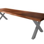 SAM_NEU-Esszimmer-Baumkante-Tische-Titan-Nuss-X-Gestell-Silber-300×120-ML_Titan_300_nuss_X_silber_01