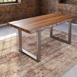 SAM_NEU-Esszimmer-Baumkante-Tische-Utrecht-nuss-edelstahl-220-Utrecht_nuss_2