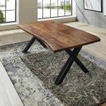 SAM_NEU-Esszimmer-Baumkante-Tische-Xaver-Nussbaum-Schwarz-180-Xaver_180_nuss_schwarz_01