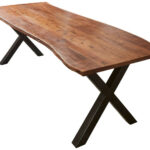 SAM_NEU-Esszimmer-Baumkante-Tische-Xaver-Nussbaum-Schwarz-240-Xaver_240_nuss_schwarz_03