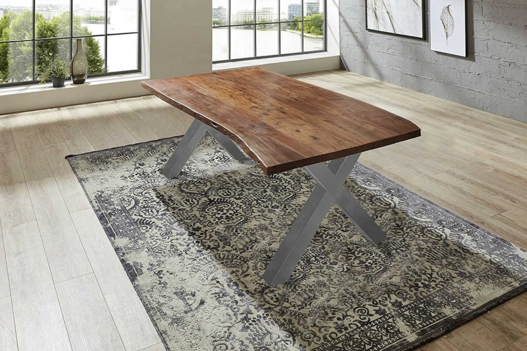 SAM_NEU-Esszimmer-Baumkante-Tische-Xaver-Nussbaum-Silber-200-Xaver_200_nuss_silber_01