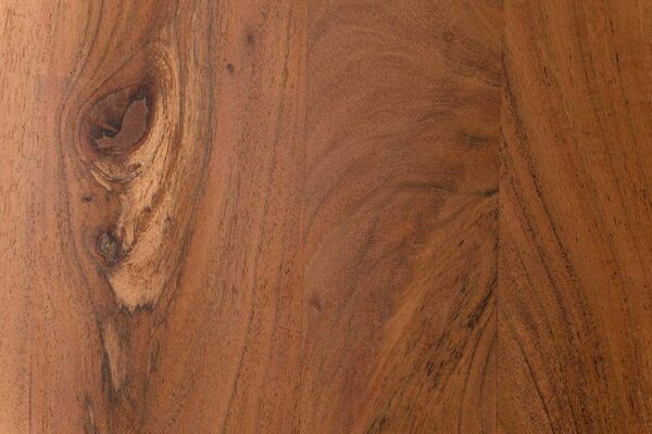 Baumkanten Essgruppe Akazie nussbaum 240 cm A-Gestell schwarz 11tlg. ADELAIDE