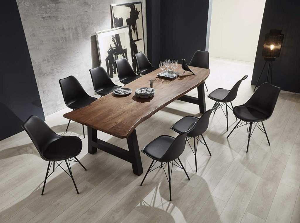 SAM_NEU-Esszimmer-Baumkante-Tischgruppen-Adelaide-Nussbaum-Schwarz-280-Bild_01