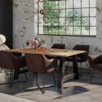 SAM_NEU-Esszimmer-Baumkante-Tischgruppen-Dora-Dora_Kirin-A-Gestell-schwarz-140-TG_Dora_Kirin_A_schwarz_140_01