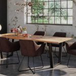 SAM_NEU-Esszimmer-Baumkante-Tischgruppen-Dora-Dora_Kirin-V-Gestell-schwarz-220-TG_Dora_Kirin_V_schwarz_220_01