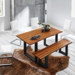 SAM_NEU-Esszimmer-Baumkante-Tischgruppen-Ina-schwarz-160-TG_Ida_weiss_schwarz_01