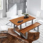 SAM_NEU-Esszimmer-Baumkante-Tischgruppen-Ina-silber-140-TG_Ida_weiss_silber_01