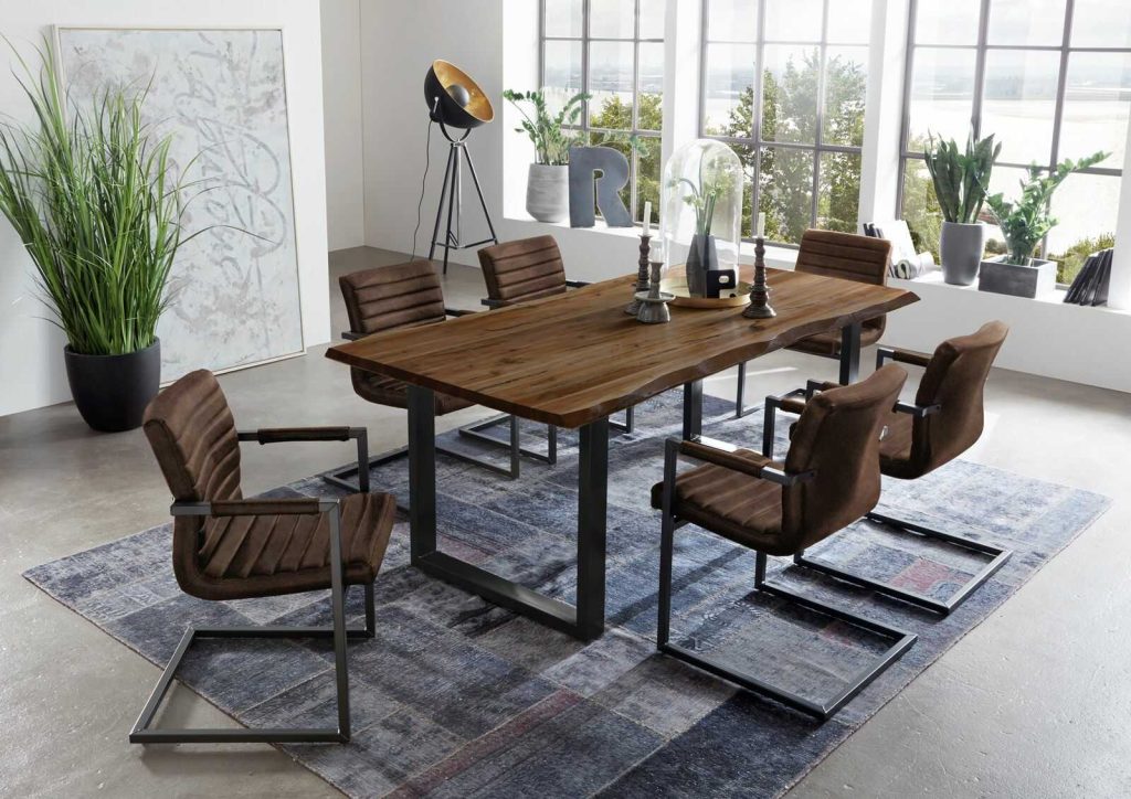 SAM_NEU-Esszimmer-Baumkante-Tischgruppen-Noah-nurParzivo_Stuehle_7tlg-160cm-nussbaum-schwarzeBeine-TG_Noah_weildleder_160_01