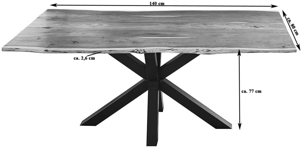 SAM_NEU-Esszimmer-Baumkante-Tischgruppen-Quincy-Natur-Schwarz-140-Essgruppe_Quincy_natur_schwarz_05
