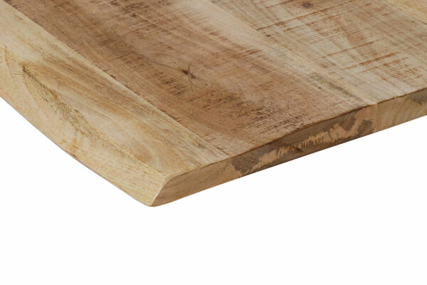 Tischplatte Baumkante Mango 60 x 60 cm CURT