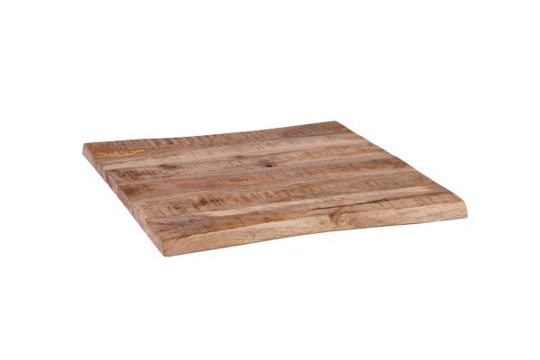 Tischplatte Baumkante Mango 80 x 60 cm CURT