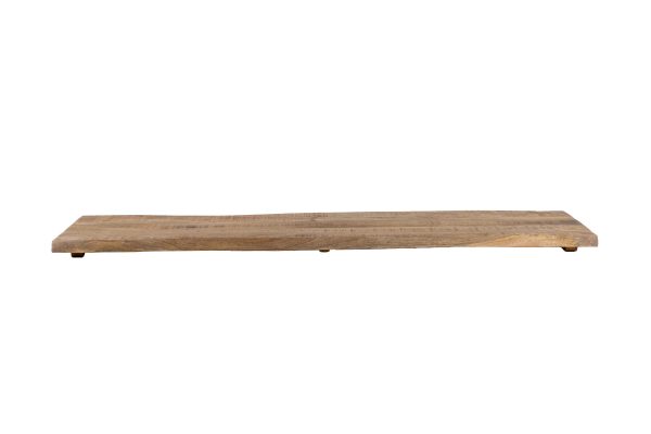 Tischplatte Baumkante Akazie Mango rough 140 x 40 cm CURTIS