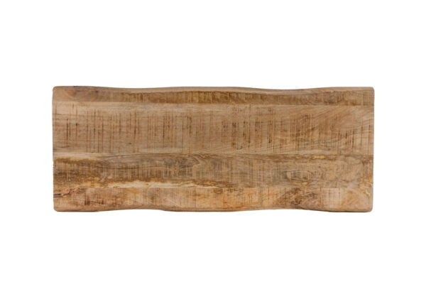 Tischplatte Baumkante Akazie Mango rough 60 x 40 cm CURTIS
