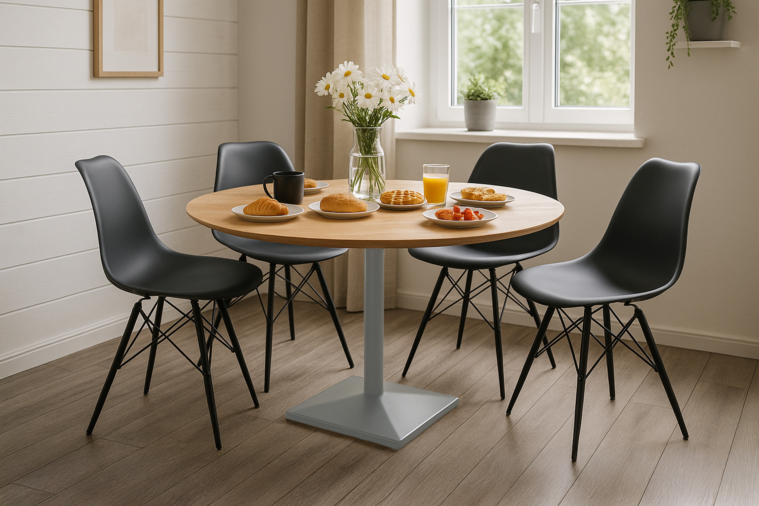 SAM_NEU-Esszimmer-Bistro-Esstisch-Brasilia_rund-Akazie-natur-silber-110-BKT_Brasilia_04