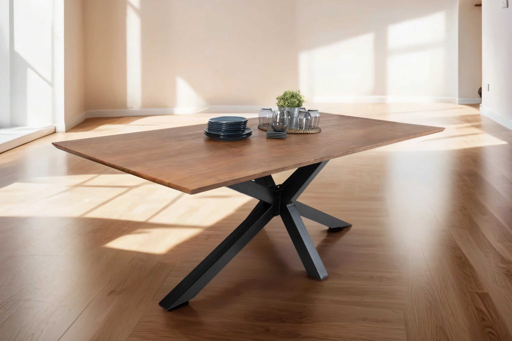 SAM_NEU-Esszimmer-Esszimmertische-Abby_Schweizerkante-nuss-240-Bk_Abby_Schweizer_240_Nuss_Spider_01