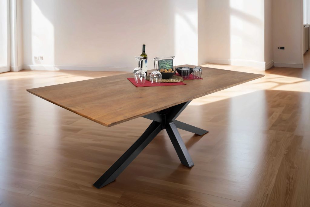 SAM_NEU-Esszimmer-Esszimmertische-Abby_Schweizerkante-nuss-300-Bk_Abby_Schweizer_300_Nuss_Spider_01
