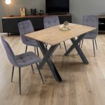 SAM_NEU-Esszimmer-Esszimmertische-Dean-eichenfarben-schwarz-120-X-BKT_Dean_eiche_06