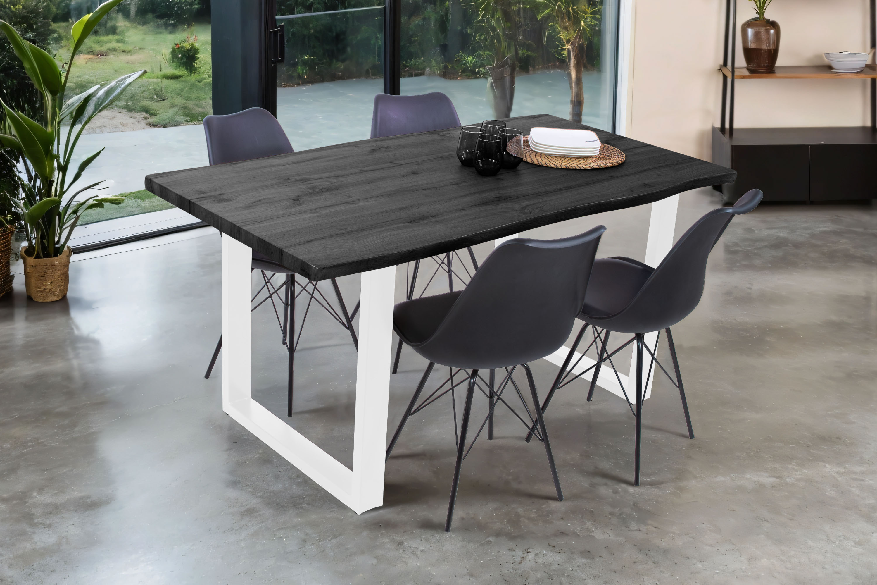 SAM_NEU-Esszimmer-Esszimmertische-Josy-BKT-U_Gestell_neu-160-Grau-BKT_Grau_Weiss_Josy_04