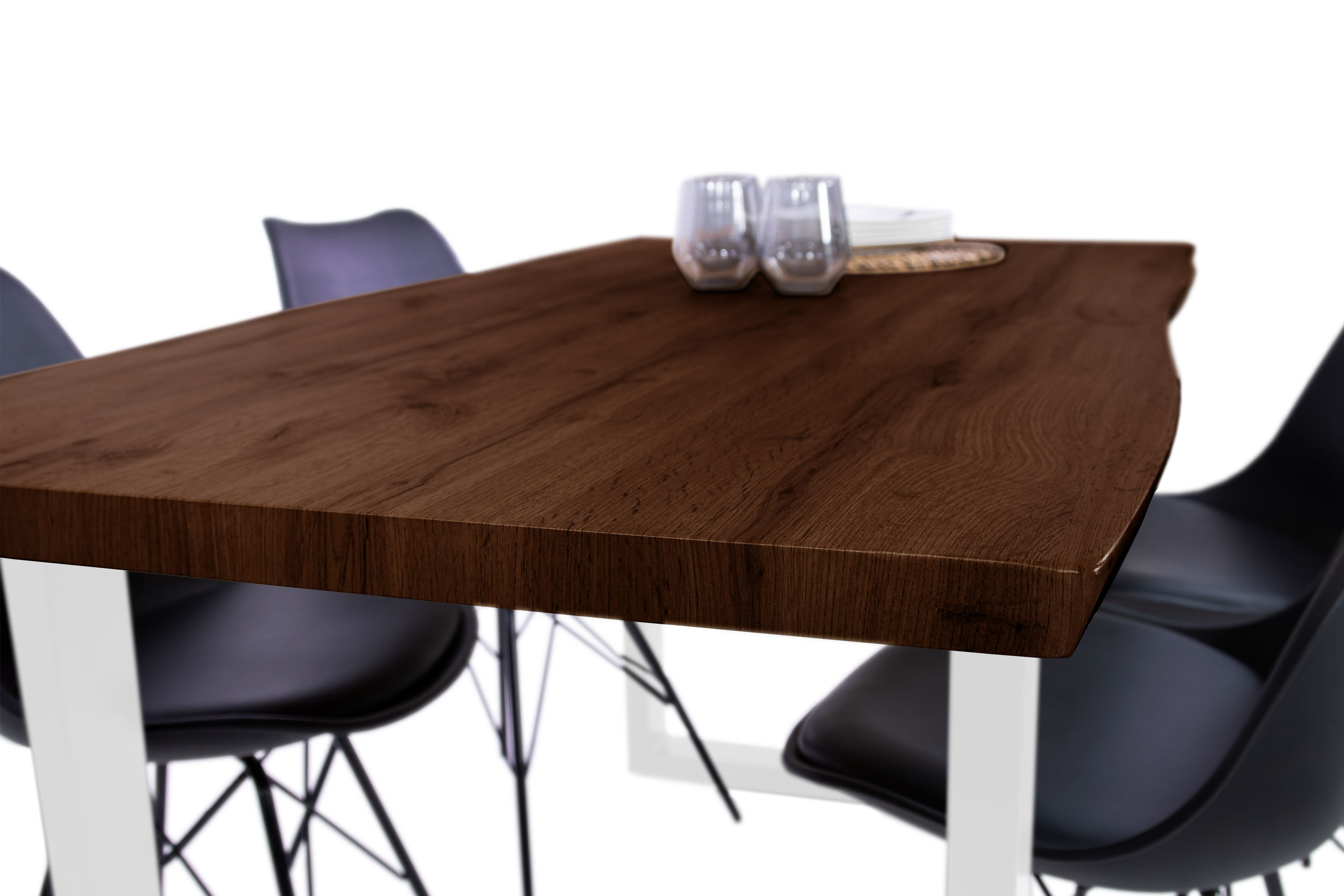 SAM_NEU-Esszimmer-Esszimmertische-Josy-BKT-U_Gestell_neu-160-Nuss-BKT_Nussbaum_Weiss_Josy_05