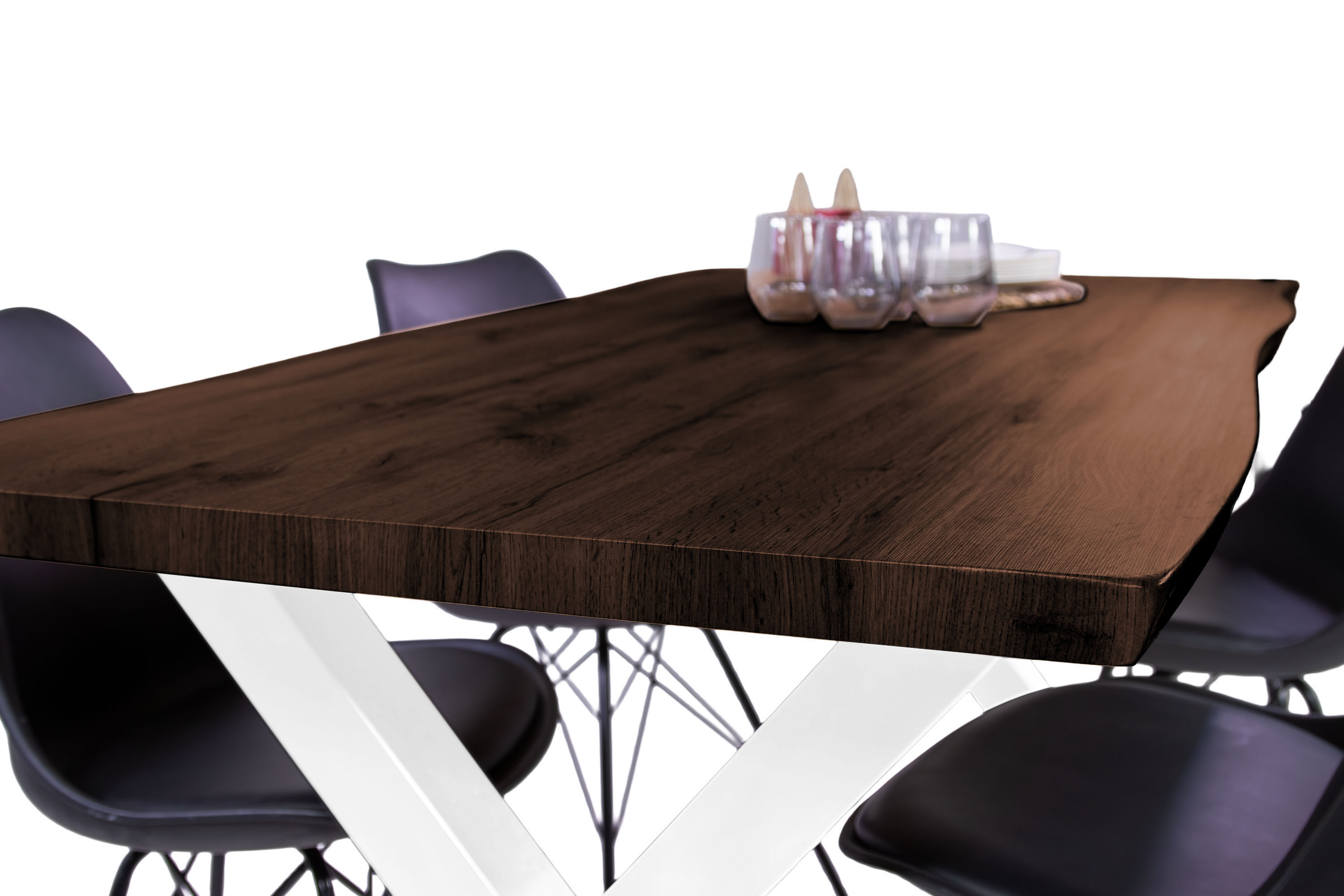 SAM_NEU-Esszimmer-Esszimmertische-Josy-BKT-x_gestell-weiss-160-Nuss-BKT_Josy_06-7