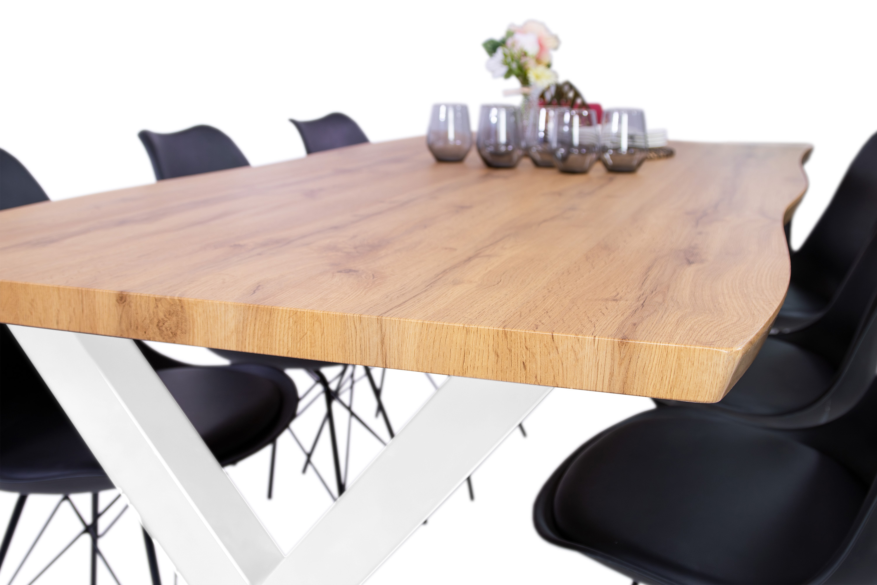 SAM_NEU-Esszimmer-Esszimmertische-Josy-BKT-x_gestell-weiss-200-Wildeiche-BKT_Josy_06-12