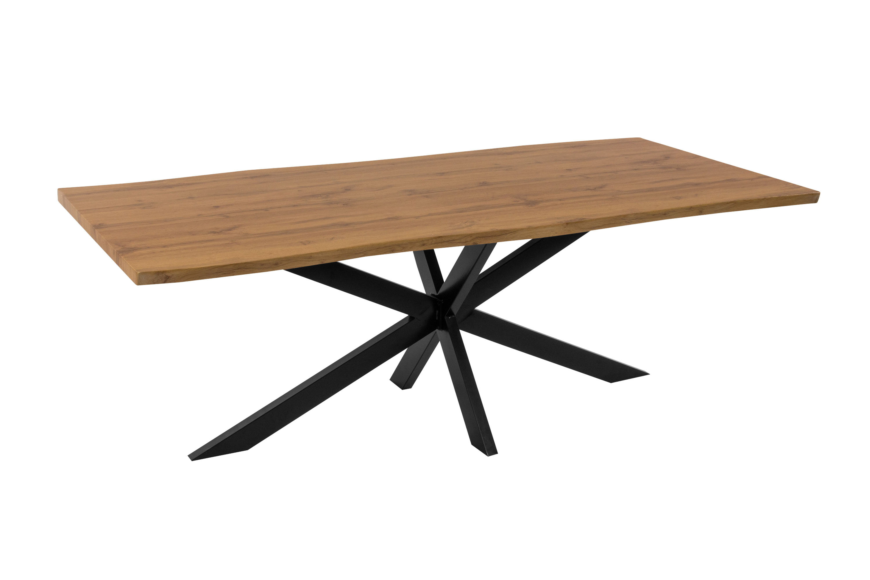 SAM_NEU-Esszimmer-Esszimmertische-Josy-spider-schwarz-220-BKT_Josy_wildeiche_02-66