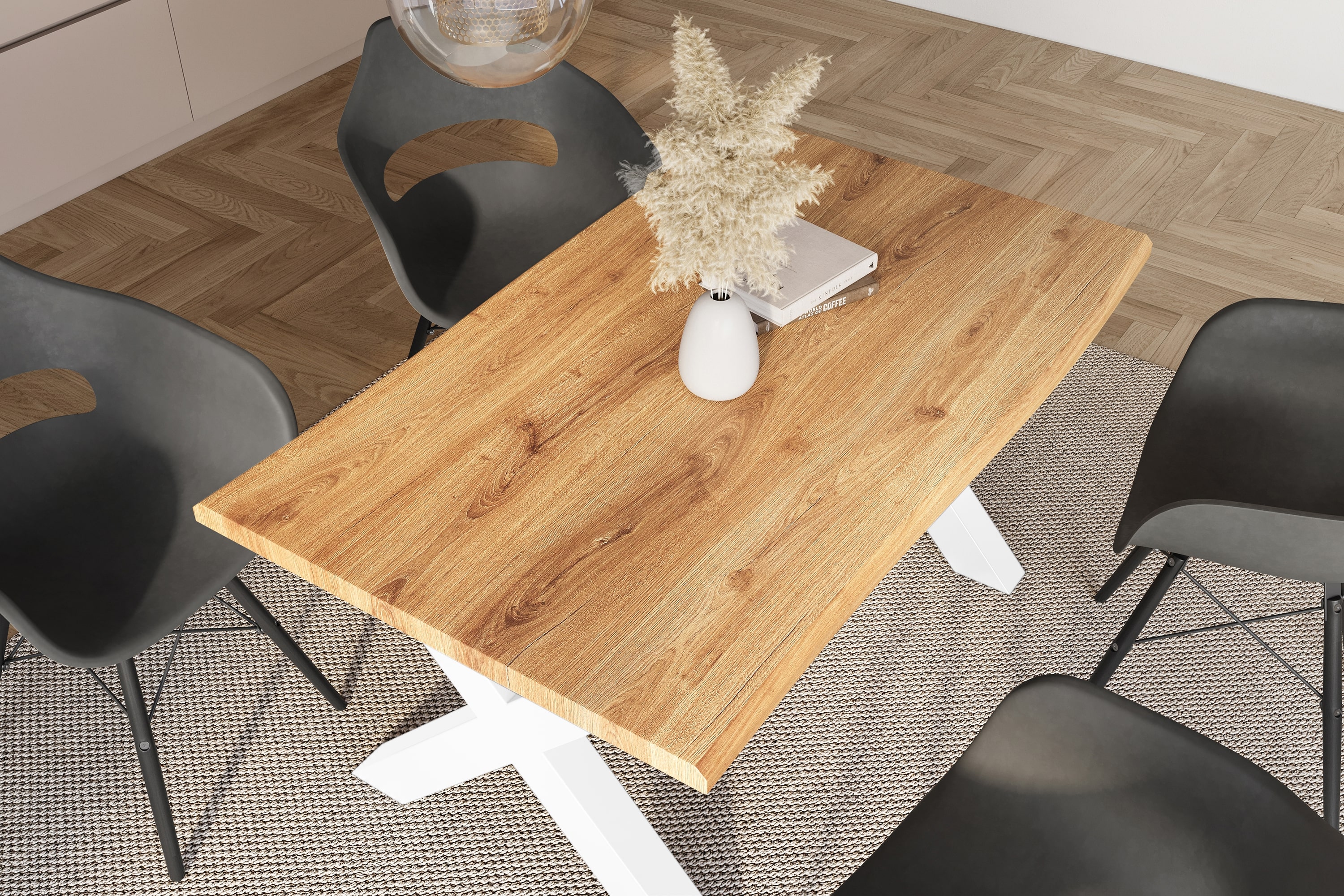 SAM_NEU-Esszimmer-Esszimmertische-Julius-Eiche-X-weiss-160-Julius_eiche_160_X_weiss_06