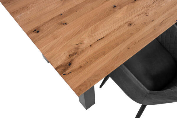 SAM NEU Esszimmer Esszimmertische Lotte Baumkantentische.de 180 silber Tisch lotte 180x90 eiche silber neu 05 scaled