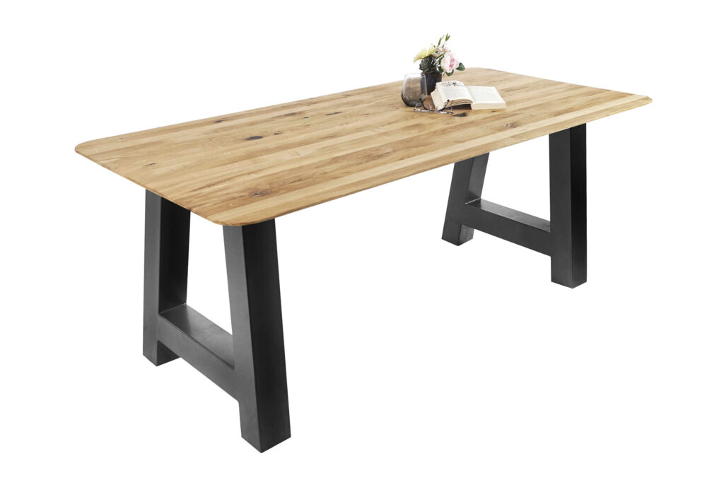SAM_NEU-Esszimmer-Esszimmertische-Lotte-Baumkantentische.de-rund-a_gestell-schwarz-180-BKT_Lotte_schwarz_02
