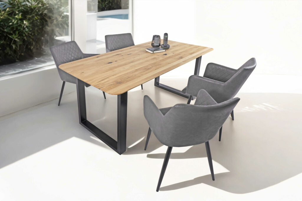 SAM_NEU-Esszimmer-Esszimmertische-Lotte-Baumkantentische.de-rund-schwarz-160-BKT_Tisch_Lotte_schwarz_05