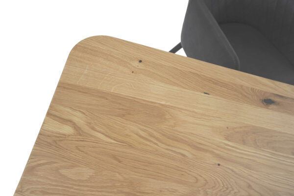 SAM NEU Esszimmer Esszimmertische Lotte Baumkantentische.de rund schwarz 160 BKT Tisch Lotte schwarz 07 scaled