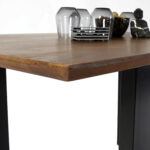 SAM_NEU-Esszimmer-Esszimmertische-Schweizer_Kante-U_Gestell-Atlanta-nussbaumfarben-schwarz-160-Bk_Schweizer_kante_160_nuss_schwarz_04