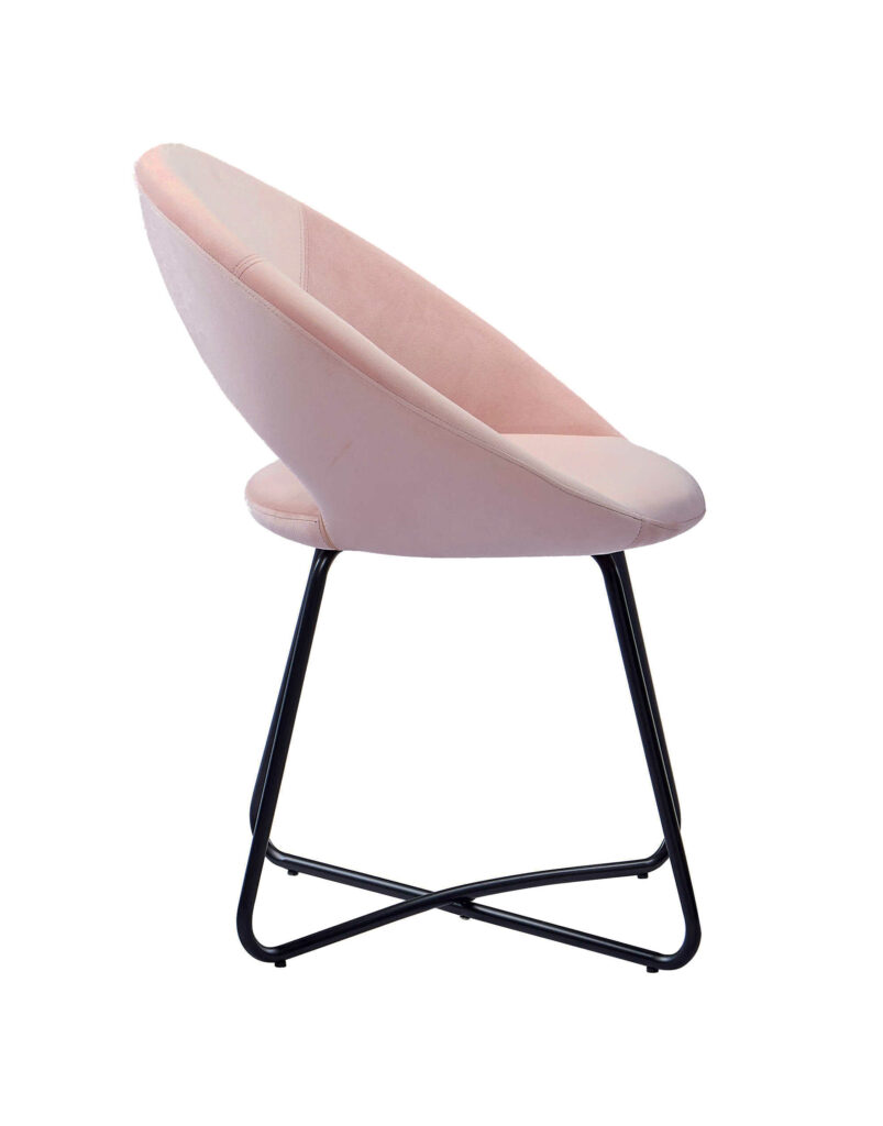 SAM_NEU-Esszimmer-Stuehle-Lenny-Rosa-Gestell20Schwarz-Lenny_rosa_schwarz_05