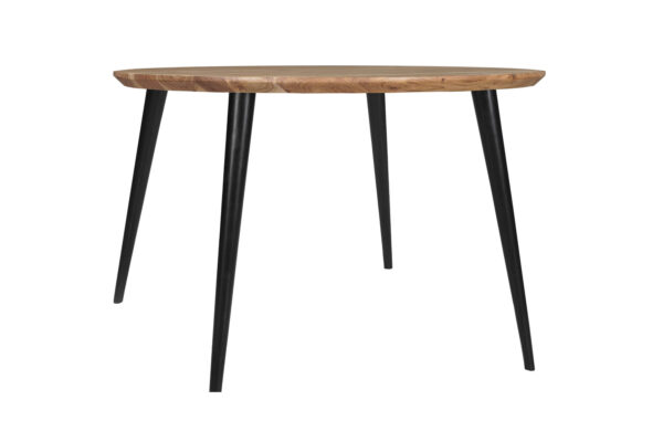 SAM NEU Tische Kimberly konisch 105 BKT schweizer kante tisch Kimberly rund vierfuss holz natur 04 scaled